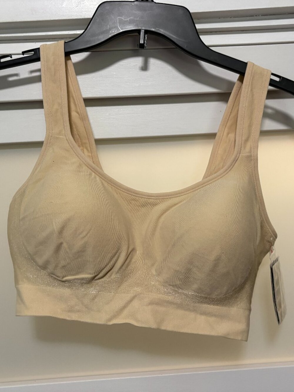 UnderOutfit 457 Comfort Shaping Bra Nude sz Large L NEW